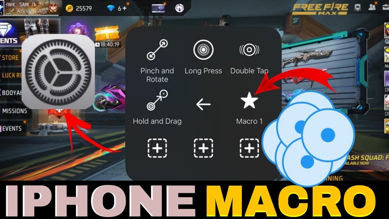 Free Fire iphone Macro Setting || All iphone Macro Setting || How To Use Macro Free fire iphone