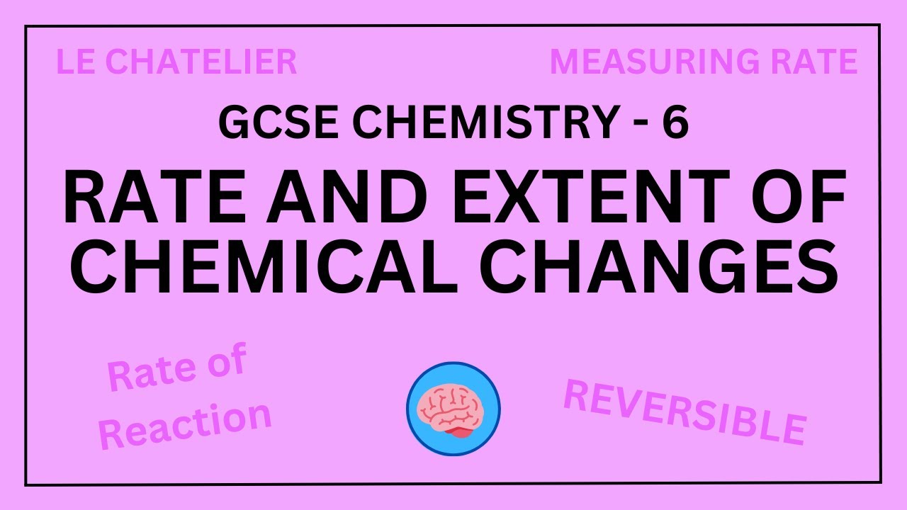 Химия AQA GCSE за 10 минут! | Тема 6 — Скорость и степень химических изменений