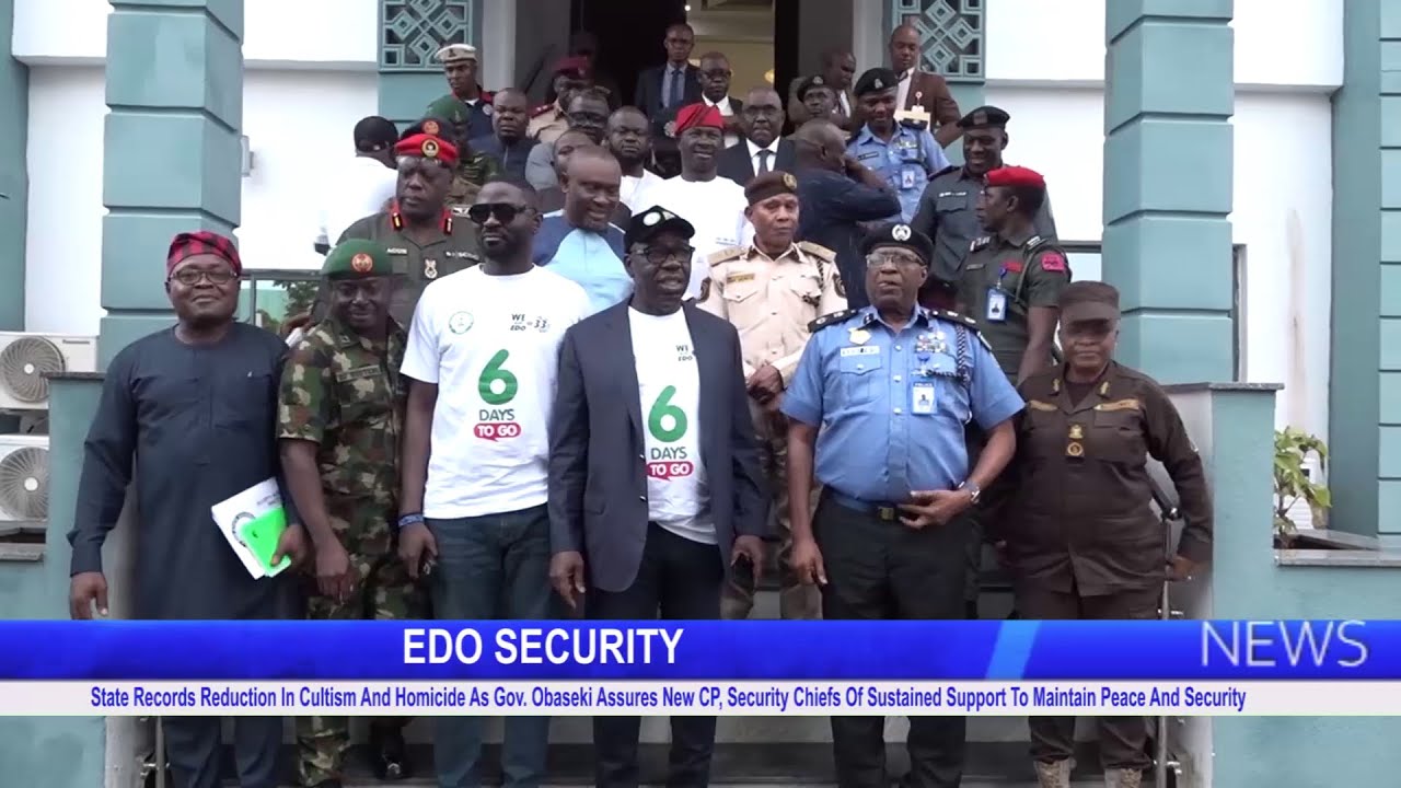 Edo State Records Reduction In Cultism Activities In August