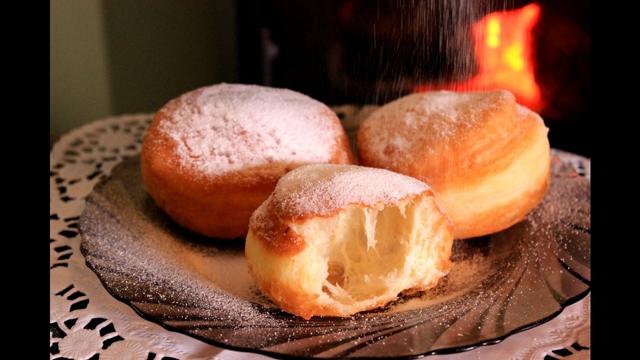 Posne krofne - How to make Donuts