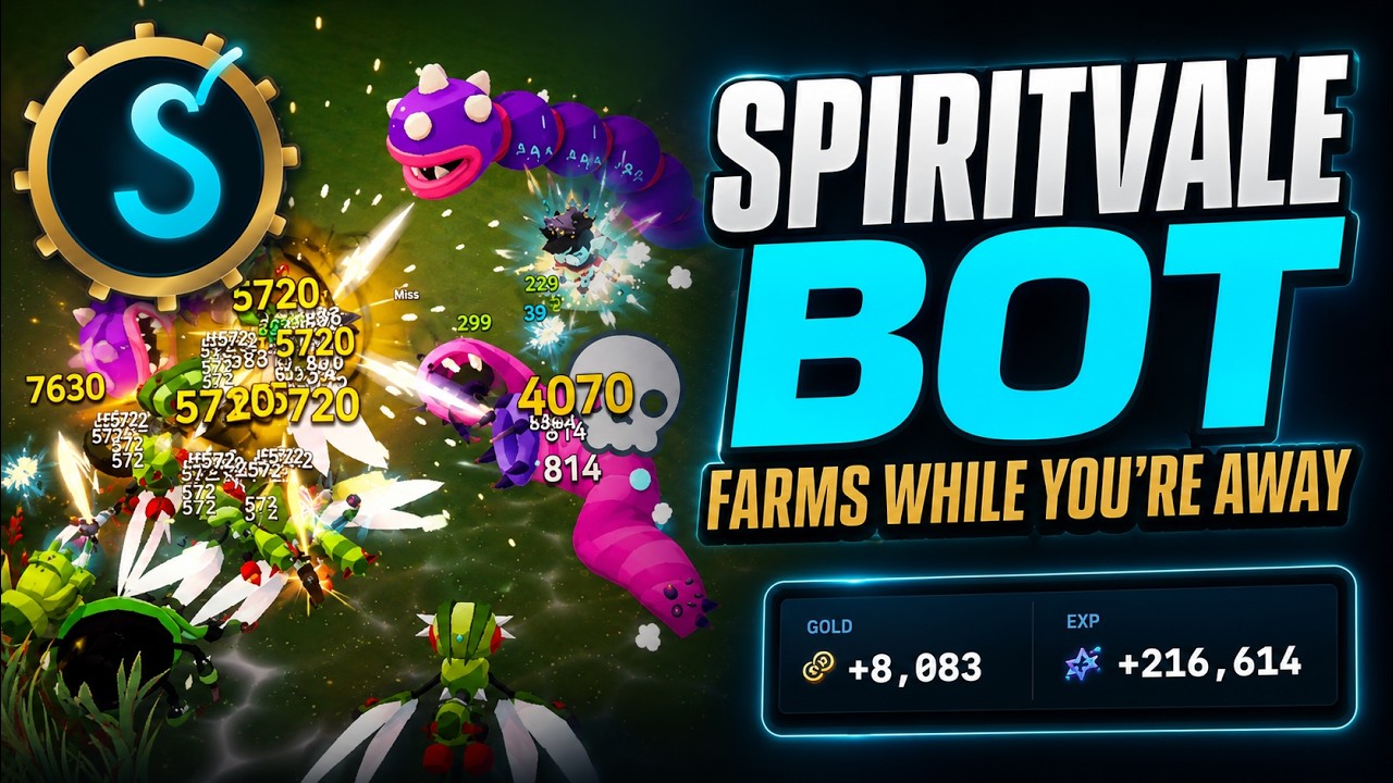 SpiritVale Bot &mdash; Auto Farm, Combat & Loot (Spirit Engine)