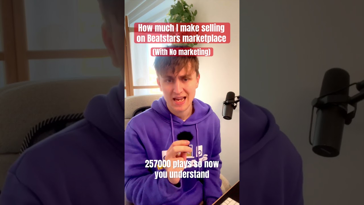 How Much I Made Selling Beats On Beatstars Marketplace with no marketing !