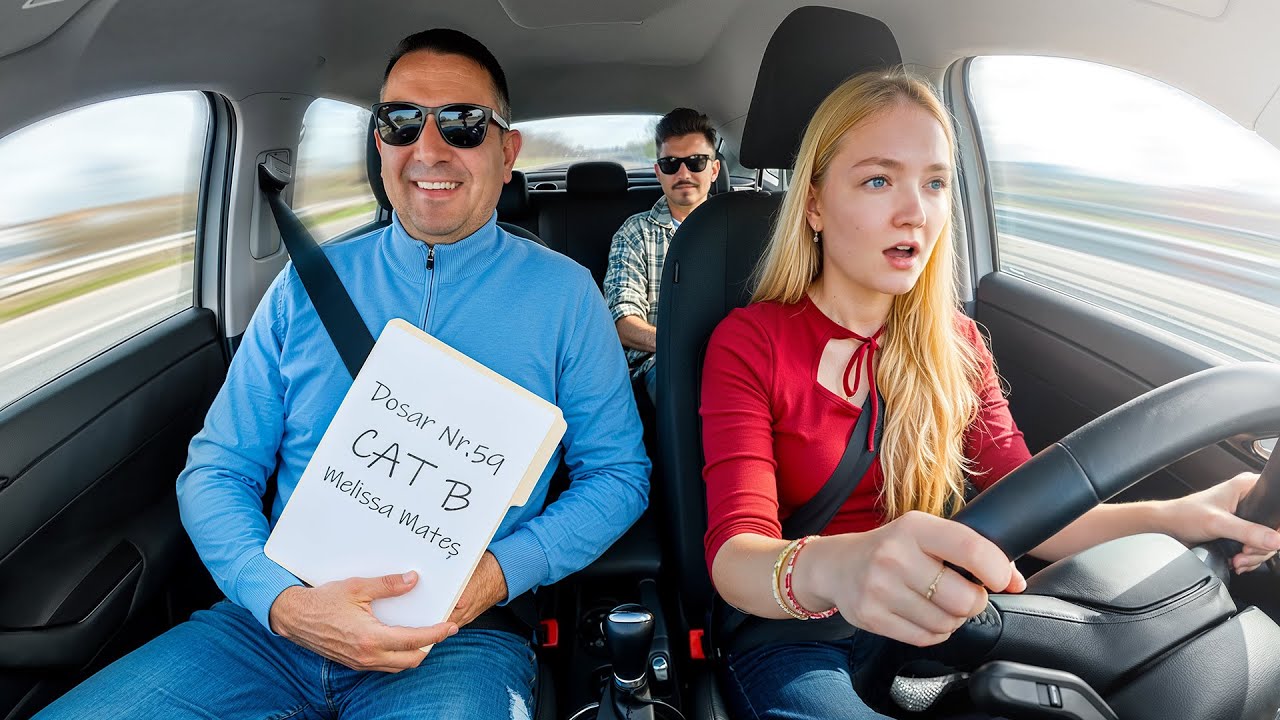 🚘 Melissa la ȘCOALA de ȘOFERI