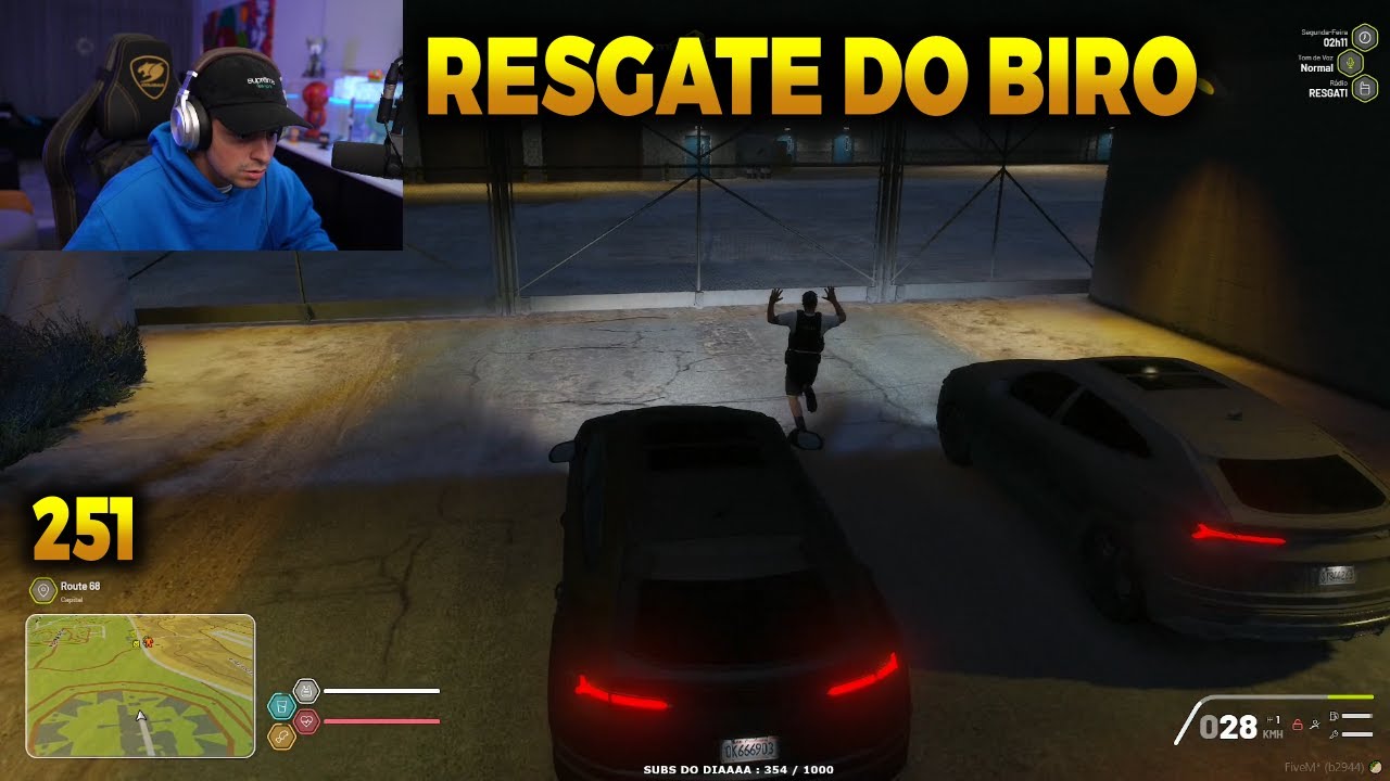 LEVI INVADINDO A PRISÃO PARA RESGATAR O BIRO PJL, GTA RP