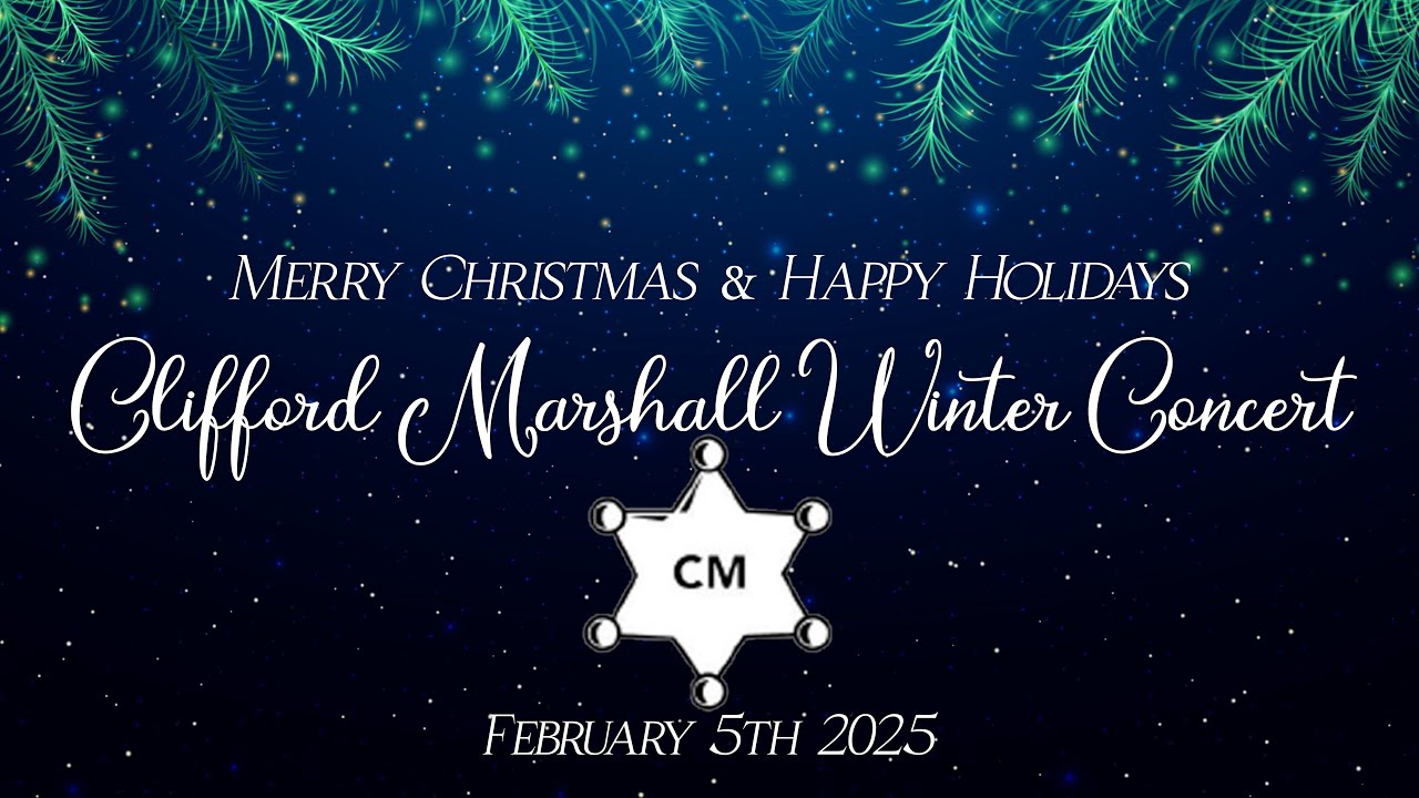 Clifford Marshall Winter Concert (February 5, 2025)