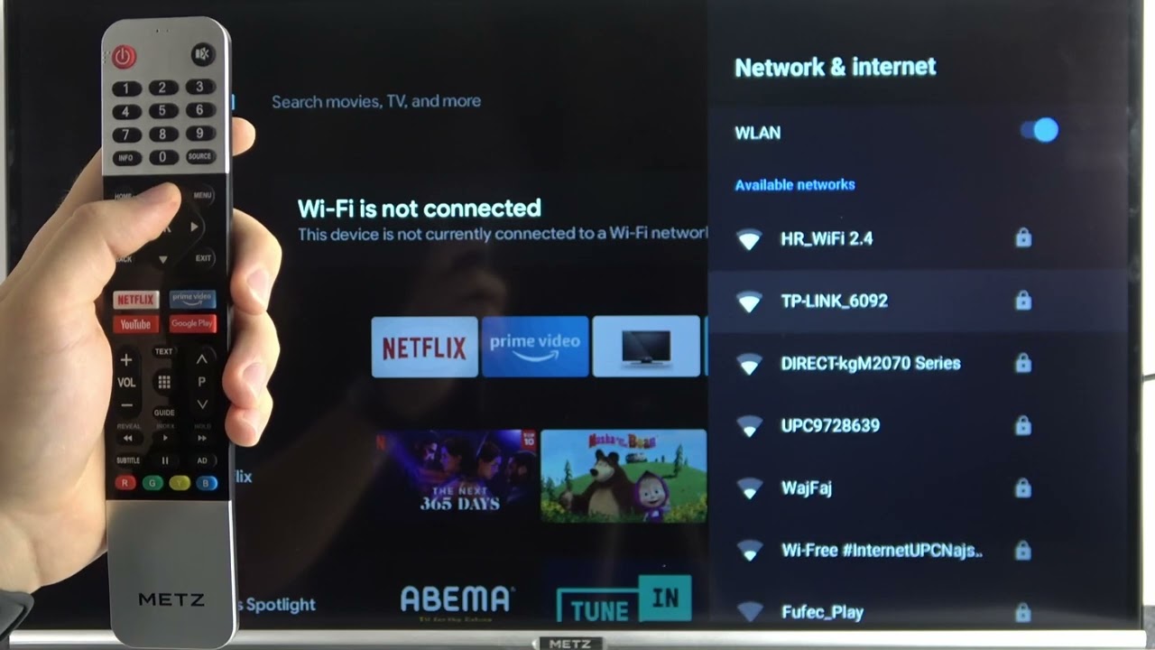 Как подключиться к WiFi сети на Android TV - Настройка интернет-соединения