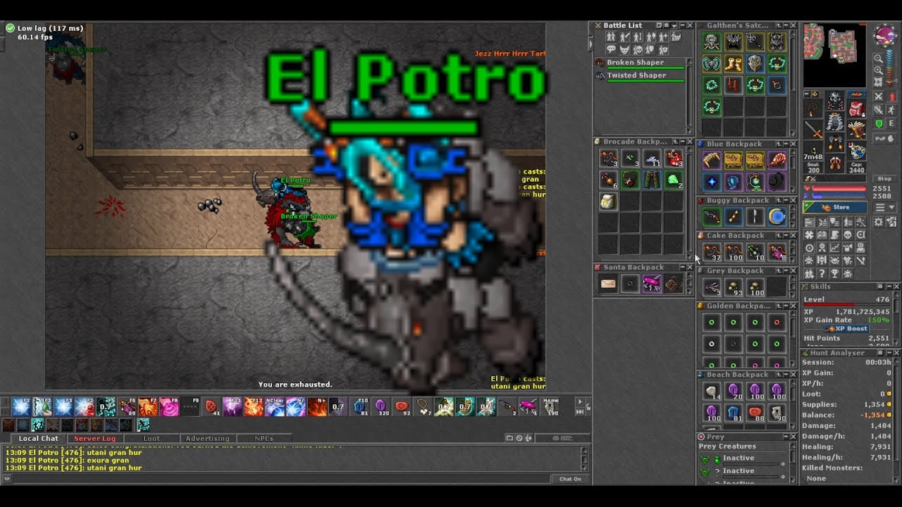 Tibia Stone Rhino Mount