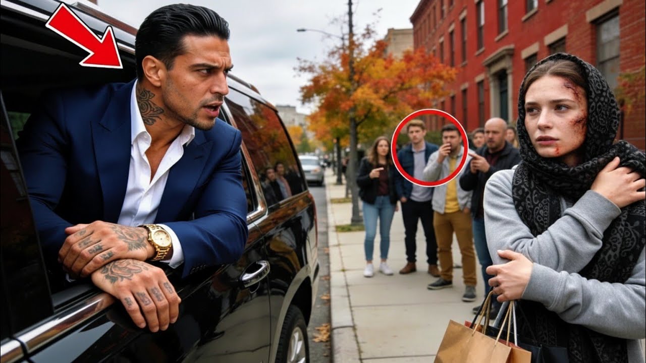 Mafia Boss Saves Abused Woman Walking Alone at Midnight — A Dark Romance Story