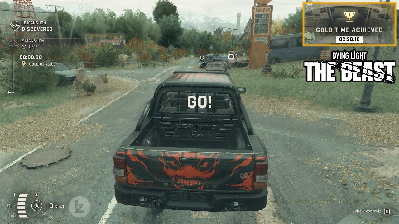 Dying Light the Beast - Le Mans-Ion (Racing Challenge)