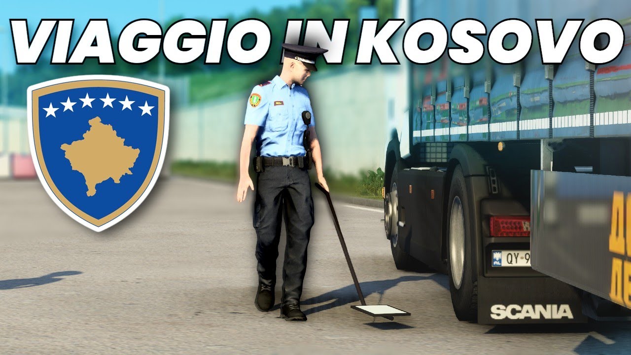 VIAGGIO in KOSOVO su EURO TRUCK SIMULATOR 2! Thrustmaster T248