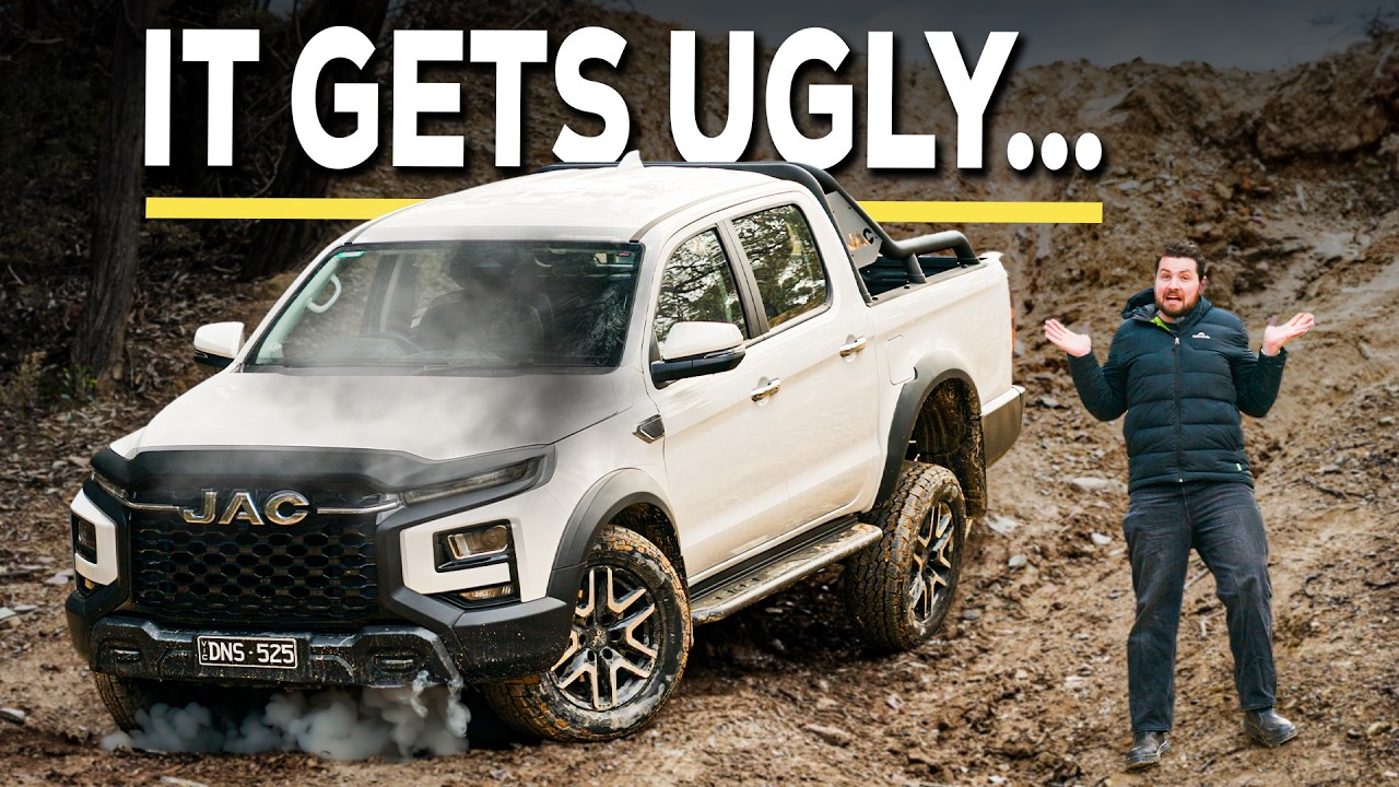 I PUSHED MY CHEAP CHINESE UTE TO BREAKING POINT!!