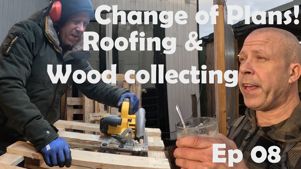 Change of Plans: Trailer Over Van and Fixing the Roof - episode 08