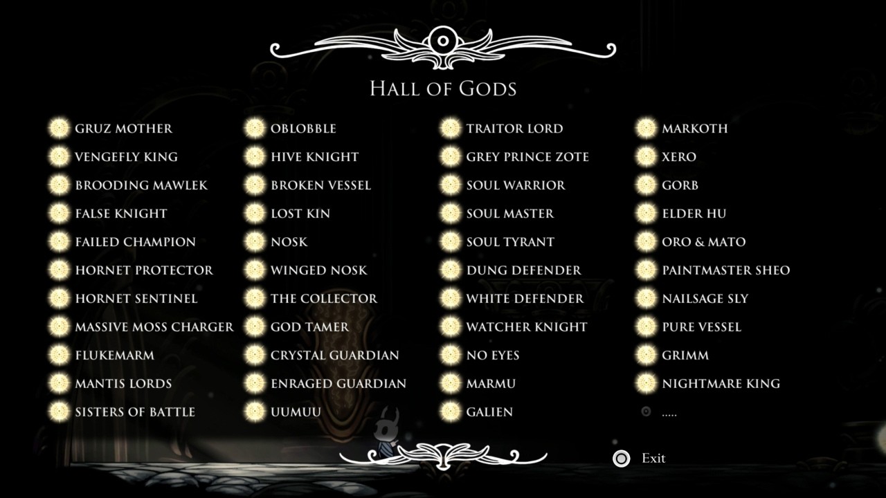 I Beat Every Radiant Boss In Hollow Knight Except!