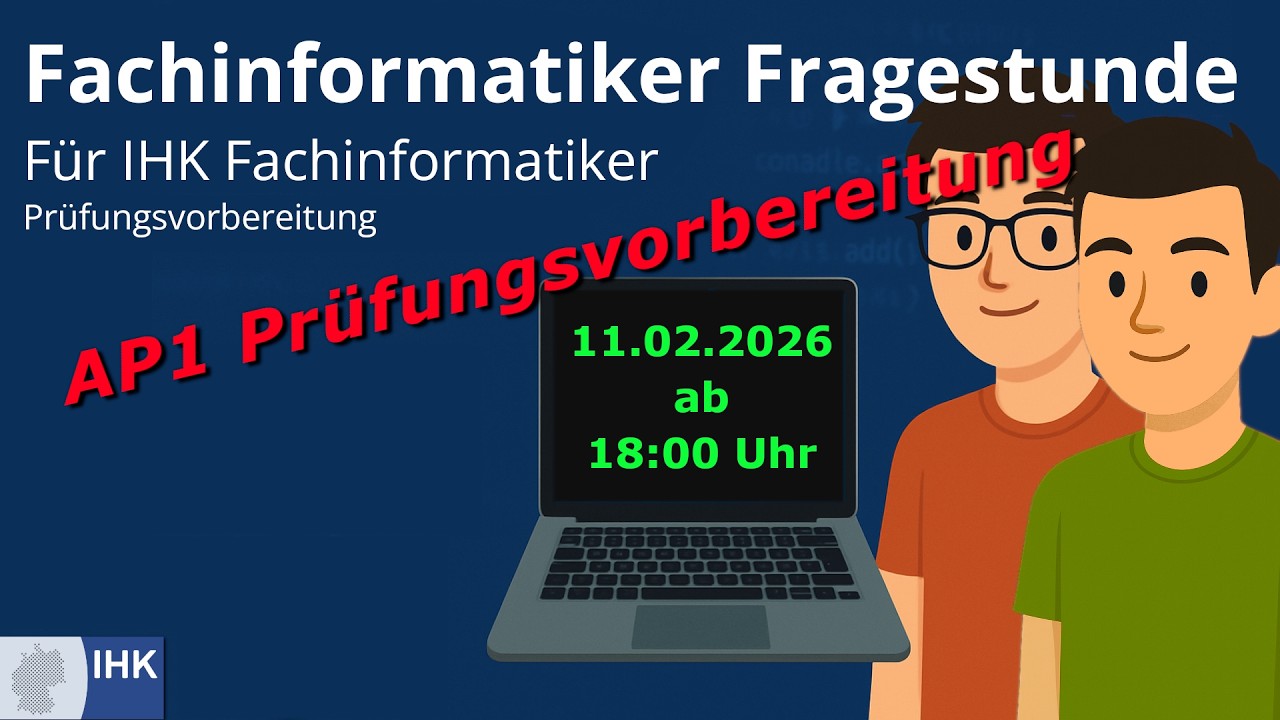AP-1 Prüfungsvorbereitung - Fachinformatiker IHK - Fragestunde