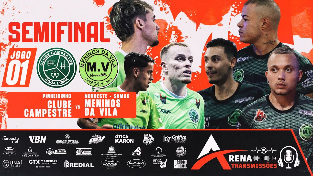 🔥⚽SEMI FIANL TORNEIO DE FÉRIAS 2026 | Clube Campestre x Meninos da Vila ⚽🔥