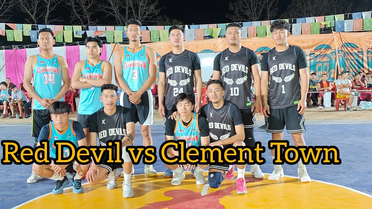 Chikdril Boys Basketball Tournament Red Devil Vs Clement Town 23 February 2026# Mundgod ✌️🎉🏀🏀🏀✌️