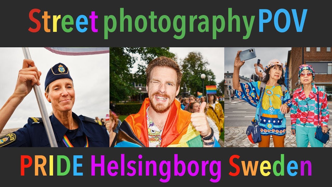 POV Street Photography Helsingborg Pride Festival in Sweden  #streetphotography  #photography