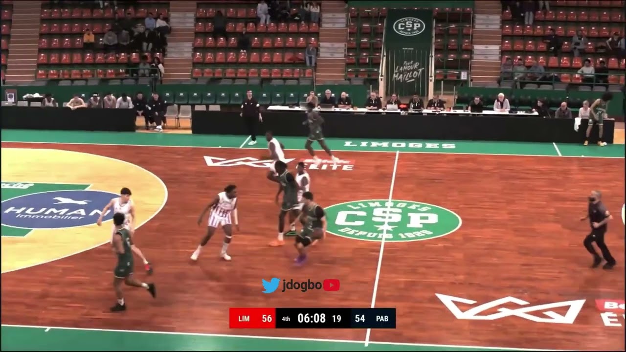 🇫🇷 Kenny Courset (2008) | 20 PTS & 10 REB 🔥 6’6 French Wing Double-Double vs Paris
