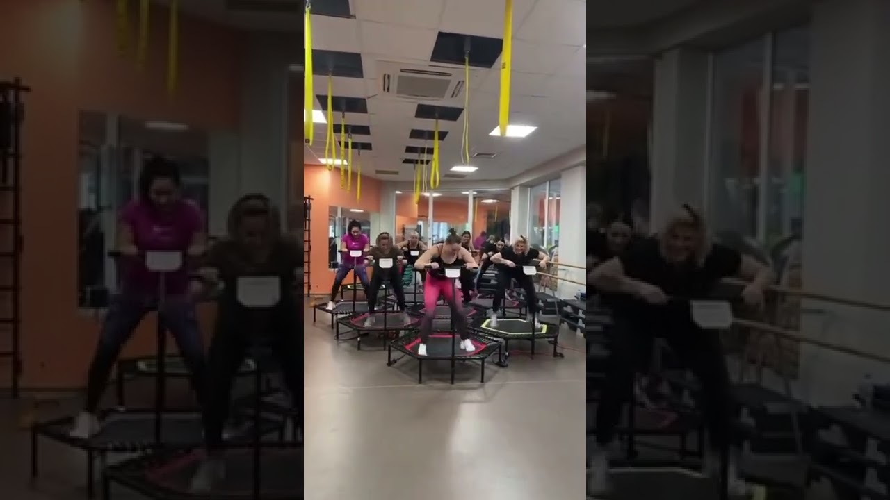 Trampoline Fitness!🤩his looks like so much fun