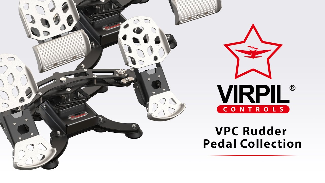 VPC Rudder Pedal Collection - Обзорное видео | VIRPIL Controls