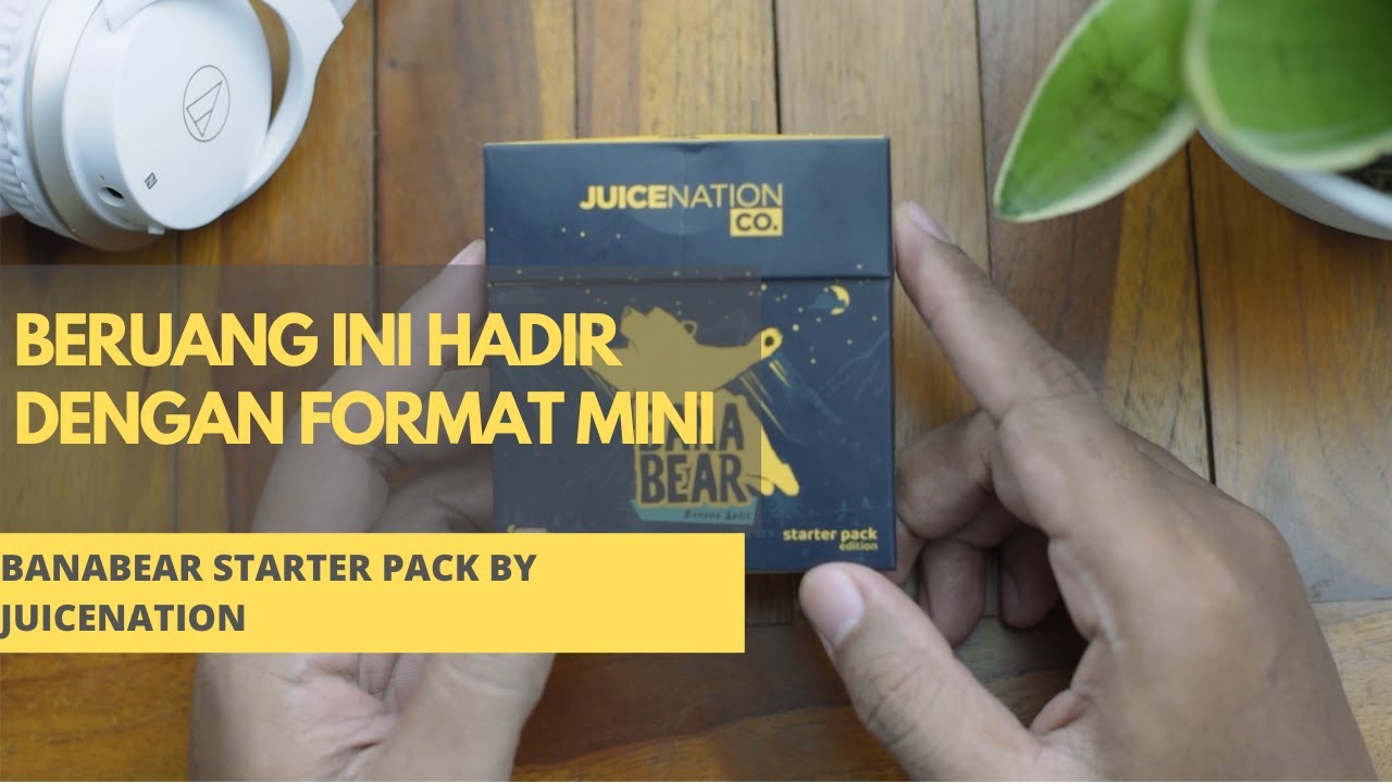HADIR DENGAN KEMASAN EKONOMIS : BANABEAR STARTER PACK BY JUICENATION
