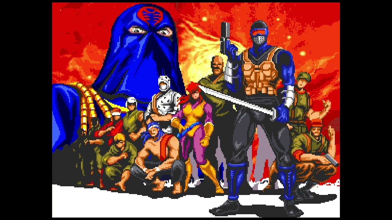 G.I. Joe: A Real American Hero - Arcade - last boss & ending