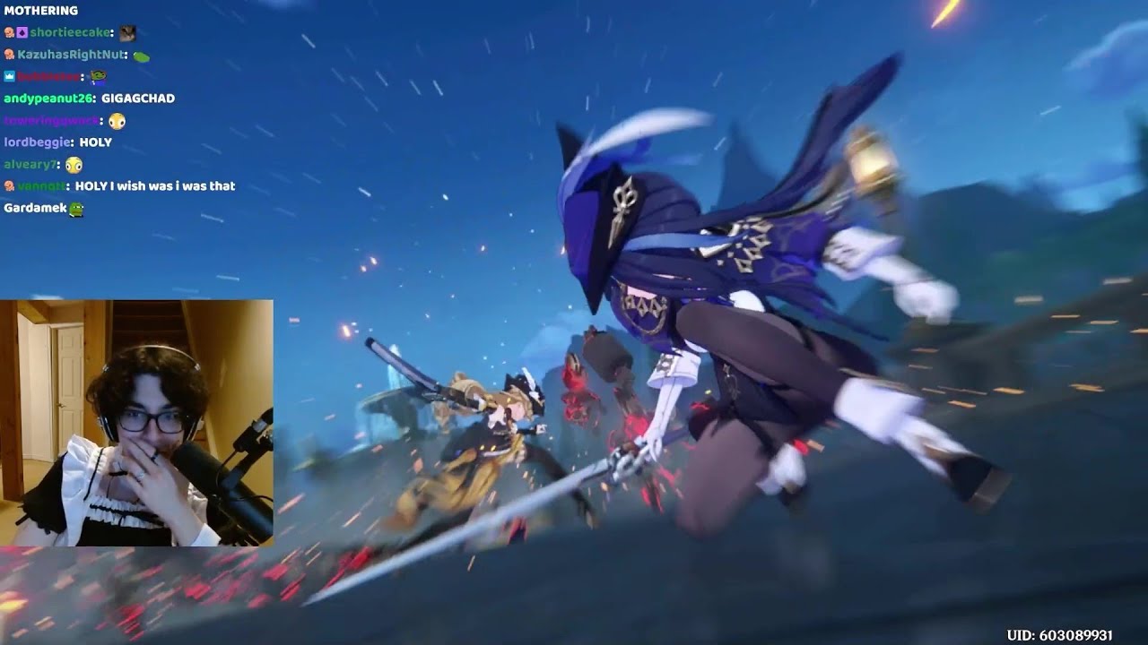 Zy0x Reacts | Navia & Clorinde Cutscene | Genshin Impact