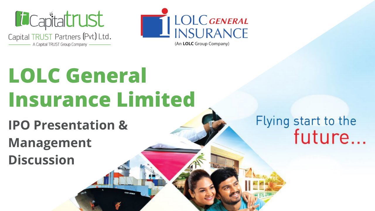 LOLC General Insurance Limited - IPO Presentation | Webinar 1