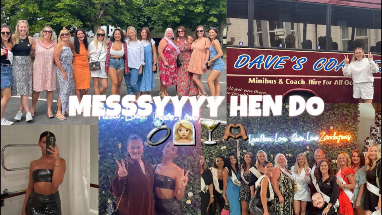 HEN DO IN CARDIFF VLOG👰🏼‍♀️🍸🫶🏽