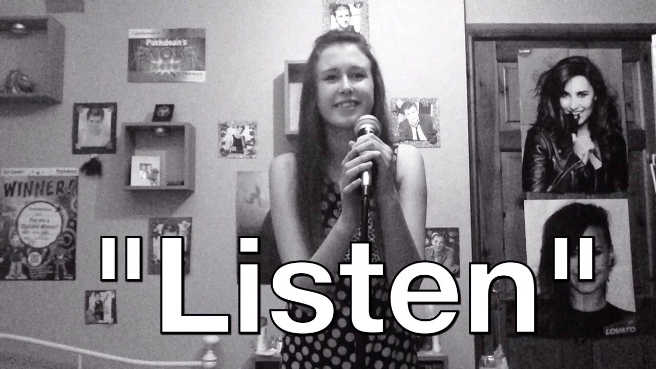 Beyonce - listen - 15 years old - cover by Clare Newman