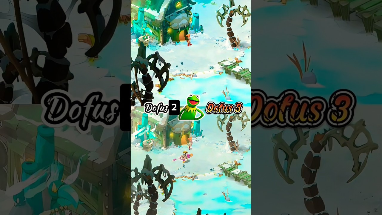Dofus Vs Dofus Unity #dofus  #dofusunity #games