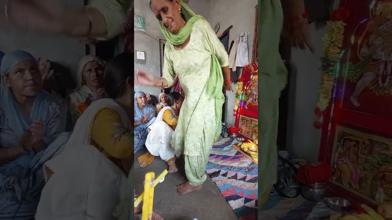 आऐ बेबे सारी हो लो तैयार लाल अंजनी  का देखा गए .......