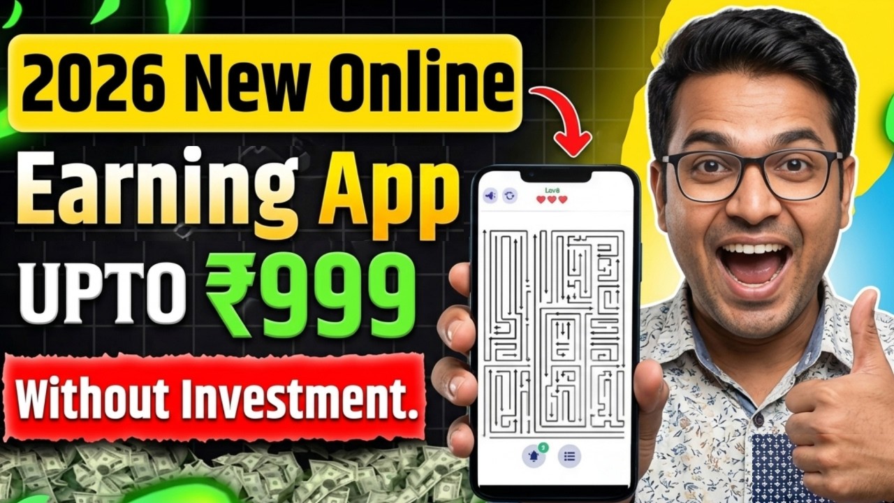 Best New Online Earning App 2026 | Play Game and Earn Money | Earn Money Online Without Investment