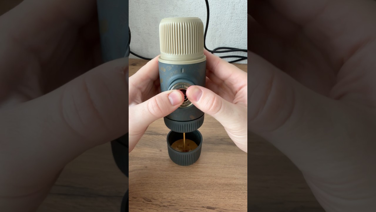 Portable coffee maker Wacaco nanopresso #coffee #rek #unpacking #barista #recommended