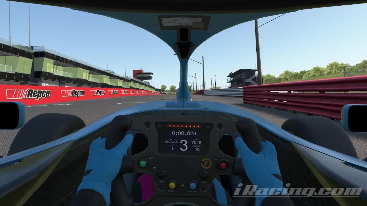 iRacing Mount Panorama Circuit Super Formula Lights (Dry) Track Guide (Hotlap + Telemetry)
