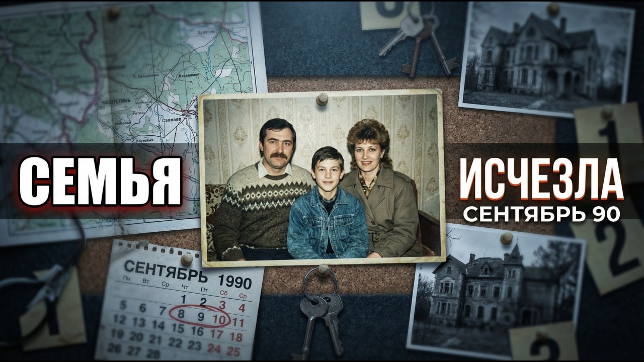 В 1990-м семья получила наследство и исчезла. 34 года спустя в стене старого особняка нашли ответ