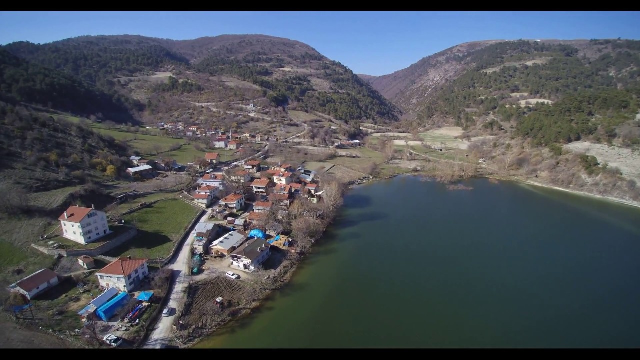 Bolu / Göynük İlçesi / Çubuk Gölü Video Drone