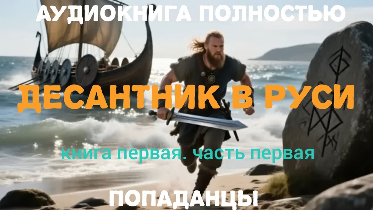 Аудиокнига полностью. Десантник в Руси. Книга первая. Часть первая / попаданцы 