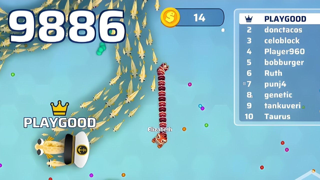 20.000 PONTOS em Snake.io: A MAIOR COBRA do Servidor! 👑