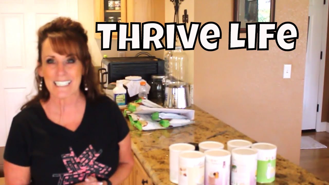 My Starter Kit With Thrive Life Freeze Dried Foods