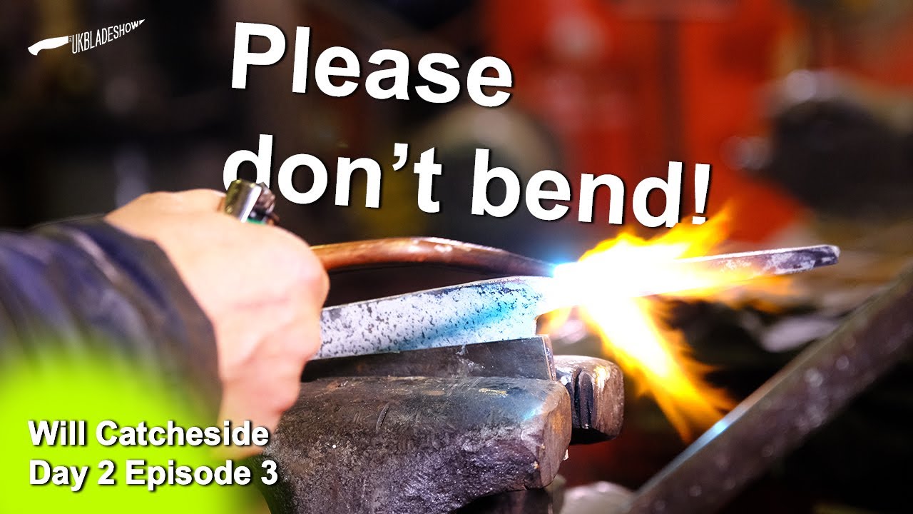 Heat Treatment in a WEIRD way of a Wrought Iron San Mai Knife - S14EP03