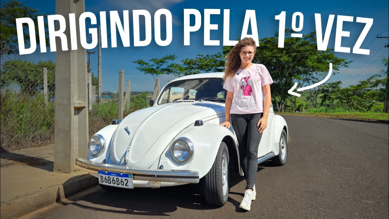 Ela ficou 6 anos sem dirigir… hoje resolveu enfrentar esse medo!