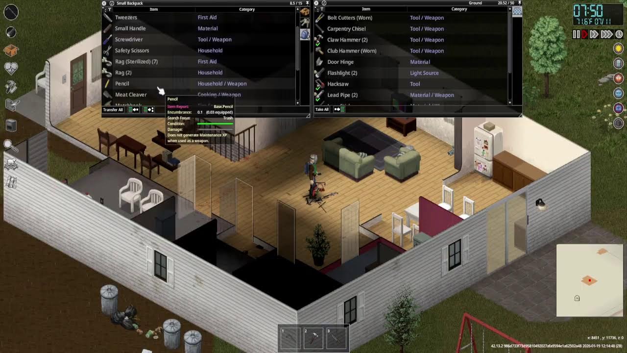 Project Zomboid I try not to die Again