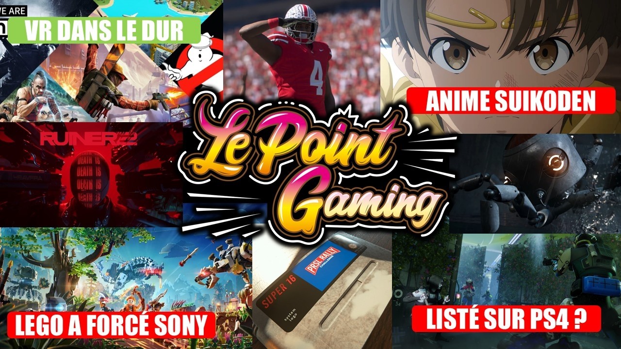 🔥ACTU GAMING DU JOUR (8/3): LEGO force Sony, Suikoden, ATOMFALL, EA Football, Marathon sur PS4, etc.