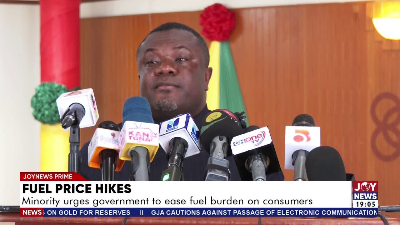 Fuel Price Hikes: Minority urges government to ease fuel burden on consumers| Joy News Prime