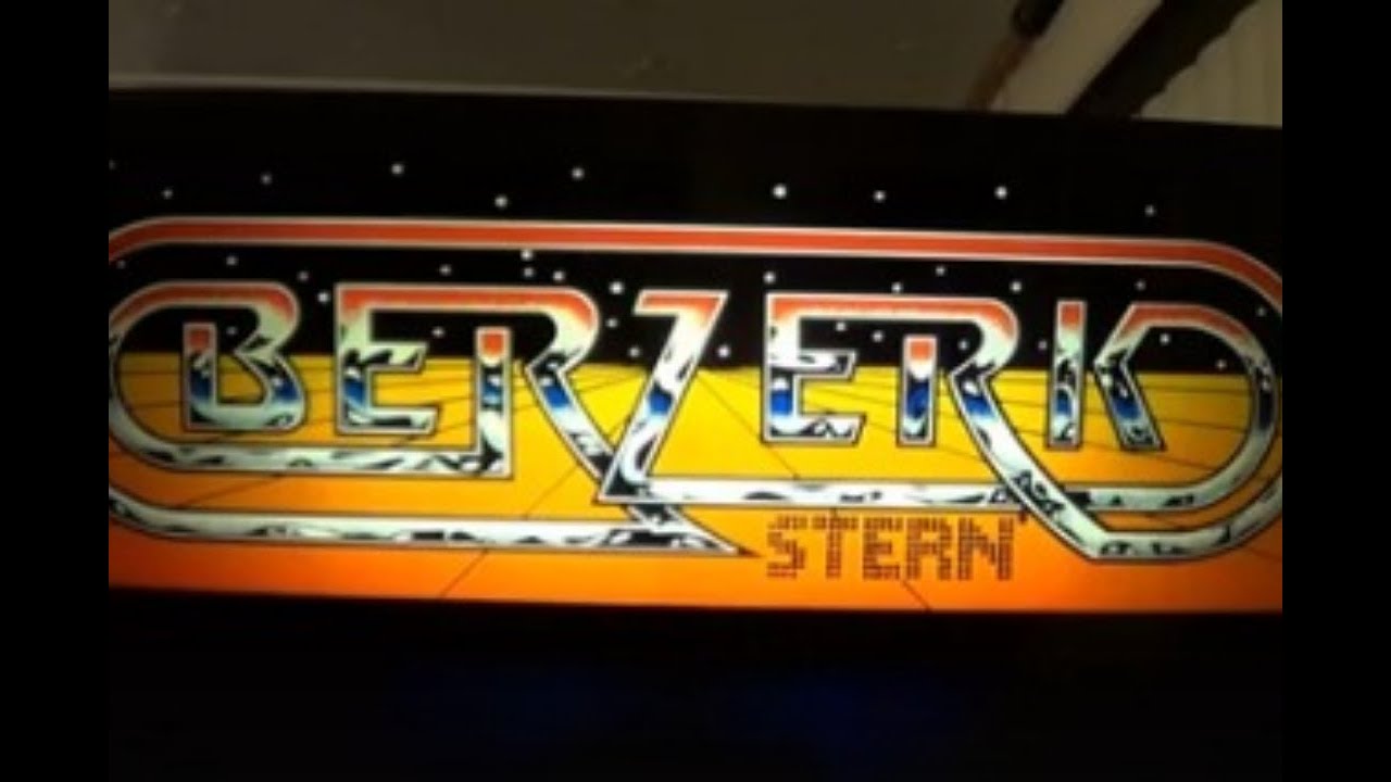 BERZERK ARCADE VIDEO GAME - BY STERN 1980