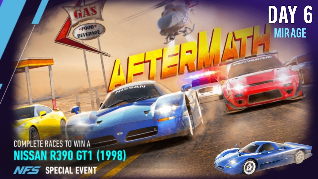 Nissan R390 GT1 (1998) | ( Aftermath ) Day 6 | Need For Speed: No Limits