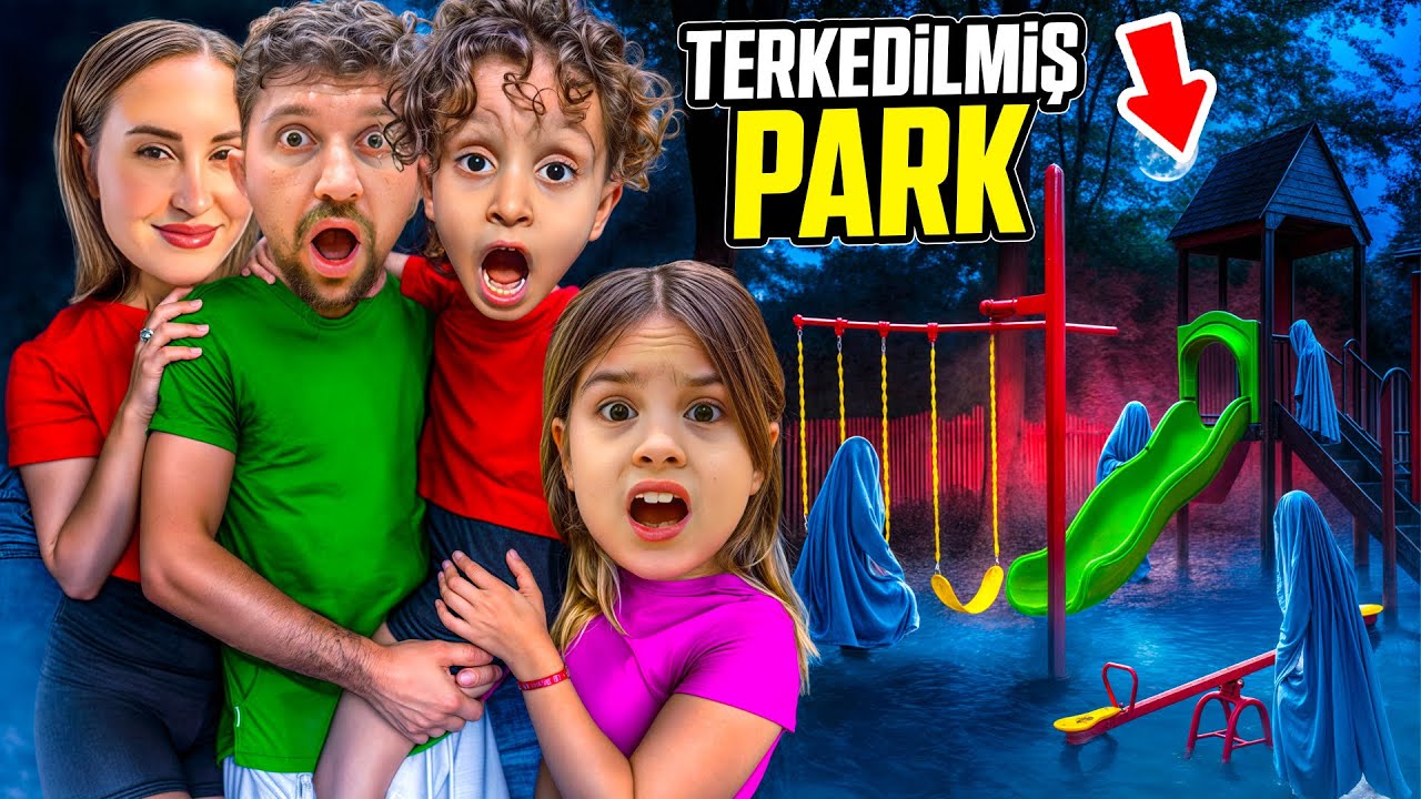 GECE GİZLİCE TERKEDİLMİŞ PARKTA KALMAK ?! KUZEY ELİF &Ccedil;OK KORKTU !! HİLAL AĞLADI !!