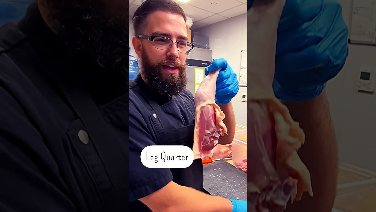 🐓How to Debone a Chicken Leg Quarter🍗 