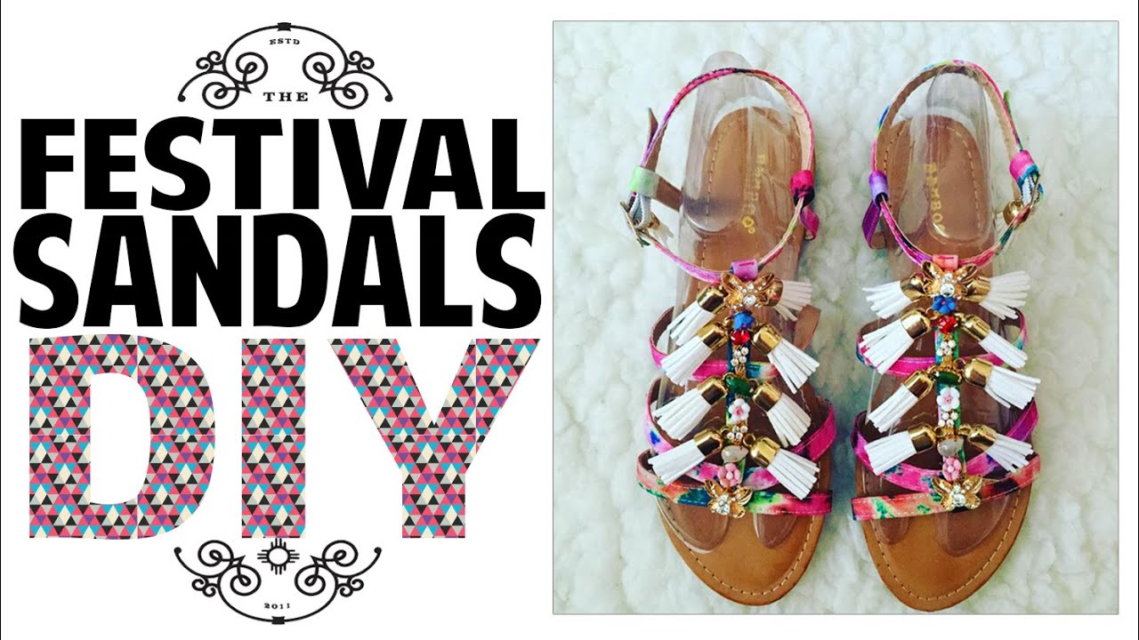 Festival Sandal DIY